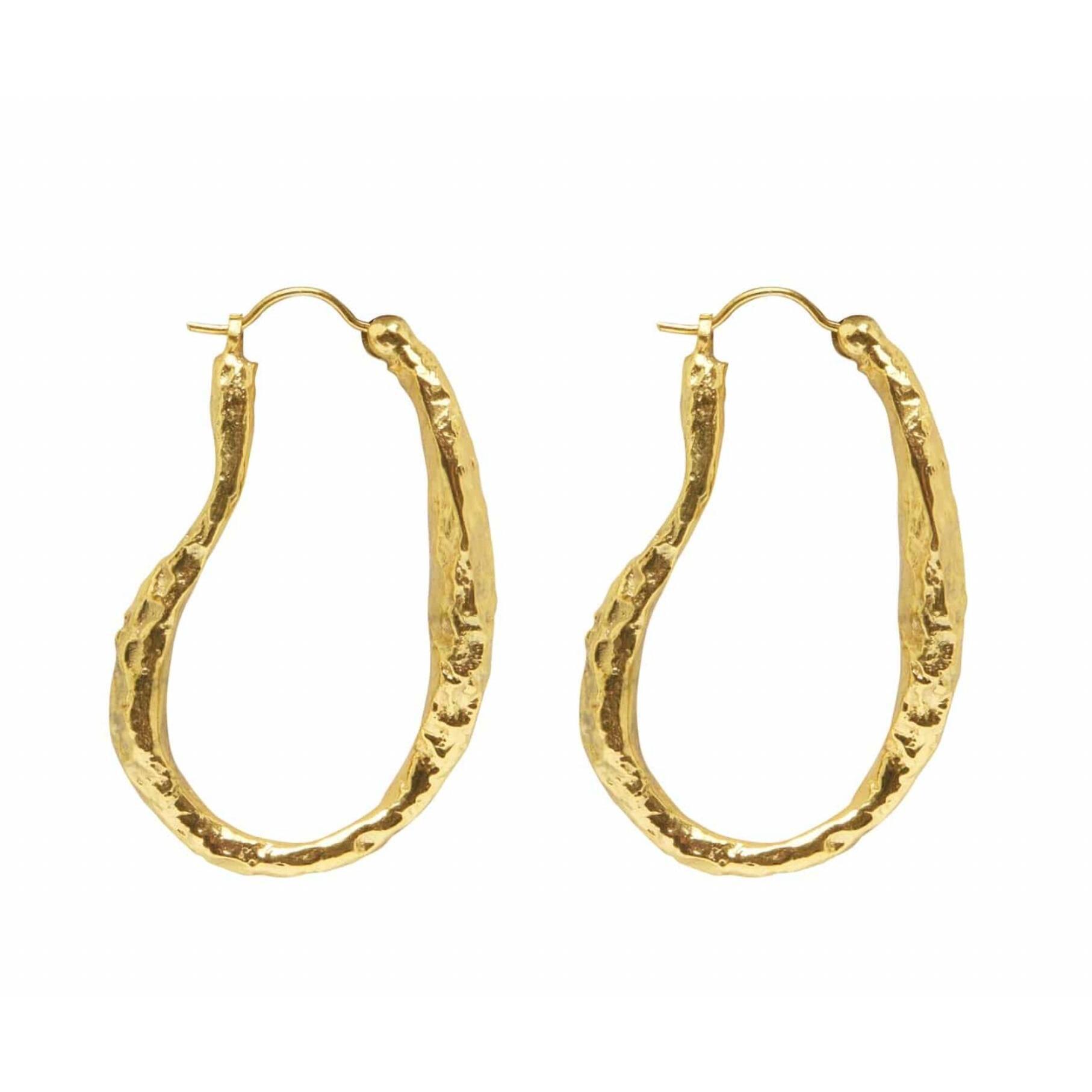 New Alemais Women's Reverie Nautilus Hoop Earrings In Gold